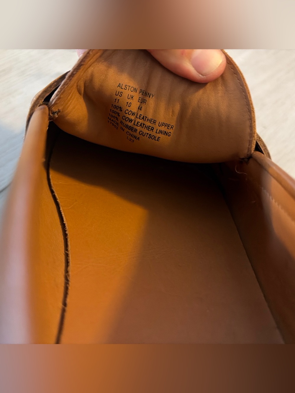 Polo Ralph Lauren Alston Clay Tan Leather - Picture 6 of 6